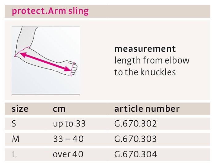 protect.Arm sling shoulder support sling from medi